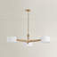 Lustre lumineux en laiton patiné Troy Lighting-114642093-114642094