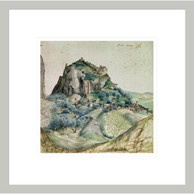 Vue de la vallée de l'Arco au Tyrol par Albrecht Dürer, impression giclée sur cadre