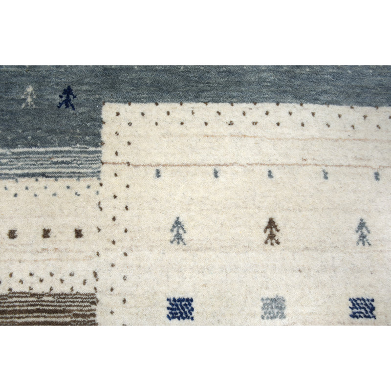 Handmade Wool Area Rug, Runner 2'6" x 8'