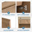 Meuble-lavabo simple avec plateau 16,82 Bernando