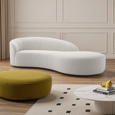 Living Room Arc Casual Indoor Chaise Lounges by Orren Ellis