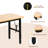 Vuyo 48" Adjustable Work Bench with Power Outlet & Foot Pads