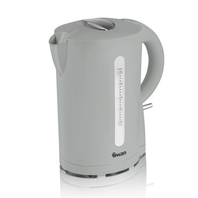 Swan SK18121GRYN Jug Kettle with Rapid Boil, Detachable Filter, 1.7L, 2200W