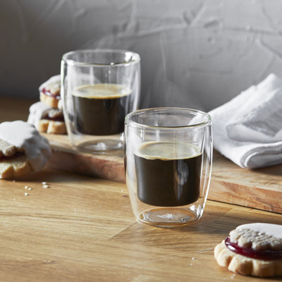 HENCKELS Cafe Roma Double-Wall Glassware 3oz. Espresso Glass