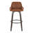Cassiopeia Fixed-Height Bar & Counter Stool with Bent Wood Legs-94885243-94885244-94885245