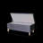 Elegant Design Storage Bench With Interior Pocket And Birch Legs Soft Fabric Large Capacity Leg Foundation-147006779