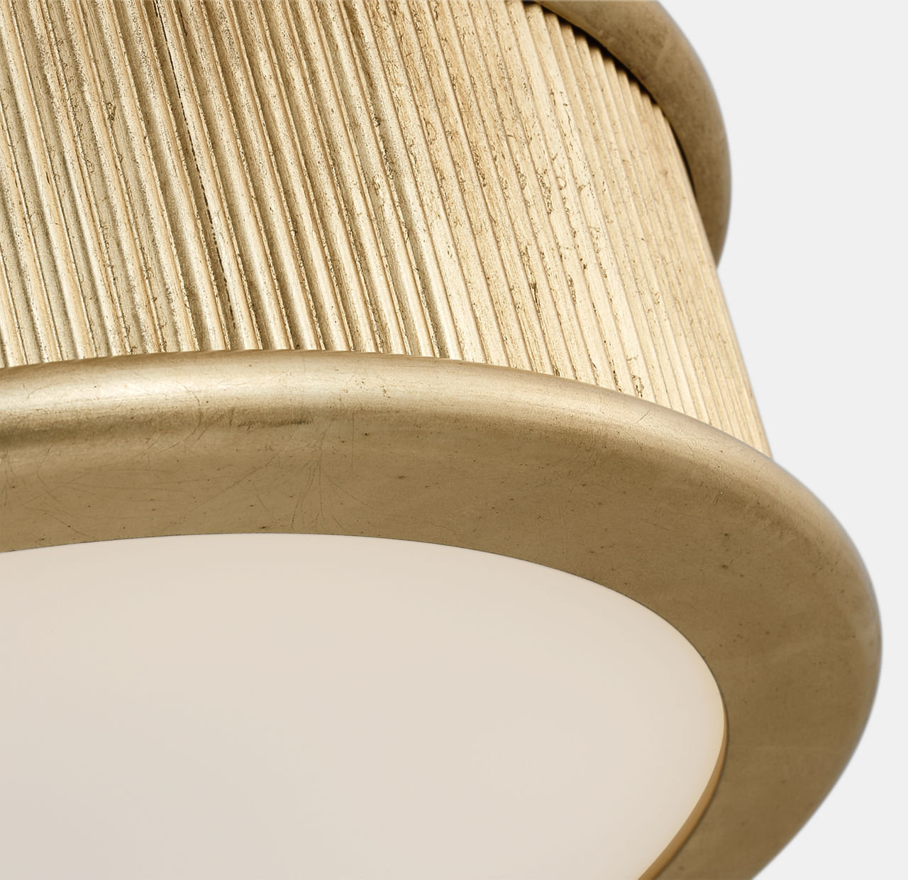 Rigsby 5-Light Flush Mount, 6" H x 18" W x 18" D, Gild