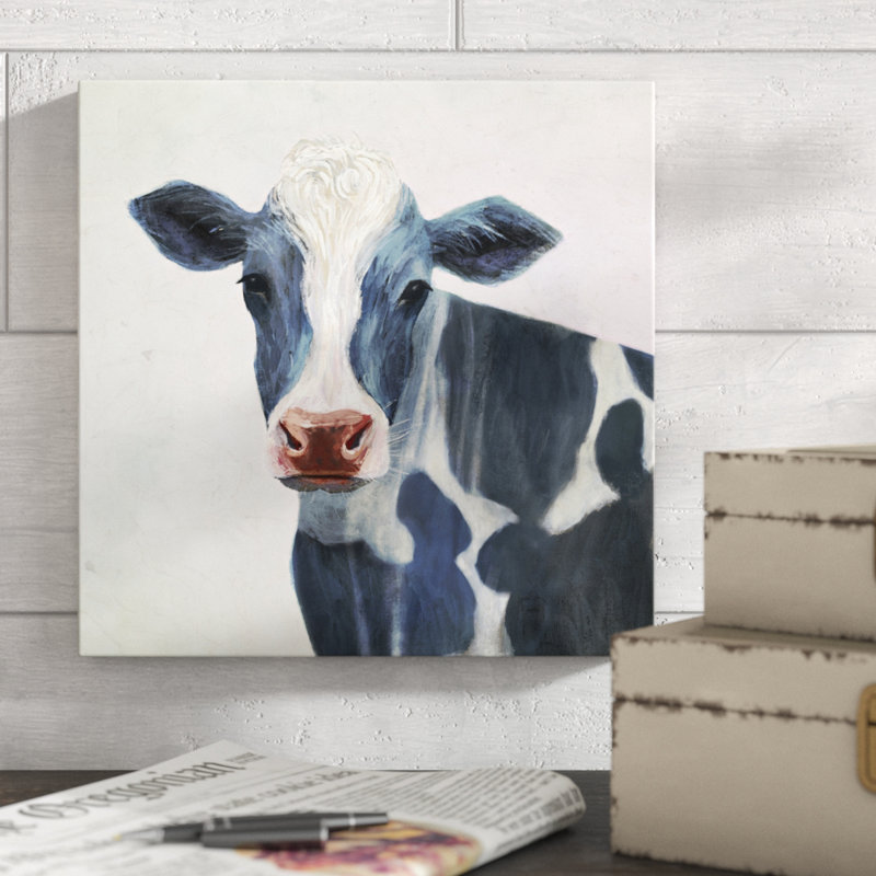 Over The Gate I by Victoria Borges - Wrapped Canvas Painting, 30cm H x 30cm W