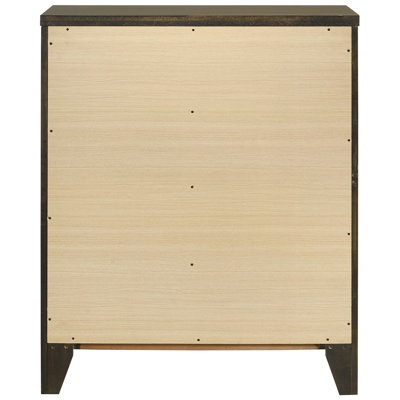 Clement Dark Cocoa 4-drawer Chest of Drawers