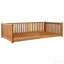 Balancelle de patio en bois pour lit de jardin avec patio