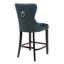 Grand tabouret en velours-1995886170