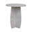 Alton Modern Sculptural Marble Table with Interlocking Base