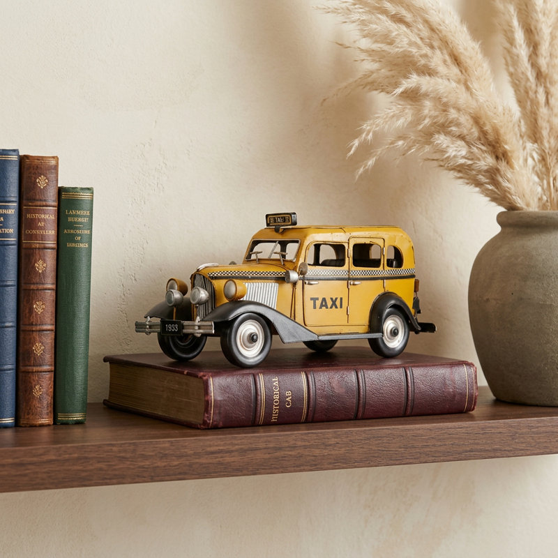 Lyka Checker Taxi Cab Sculpture