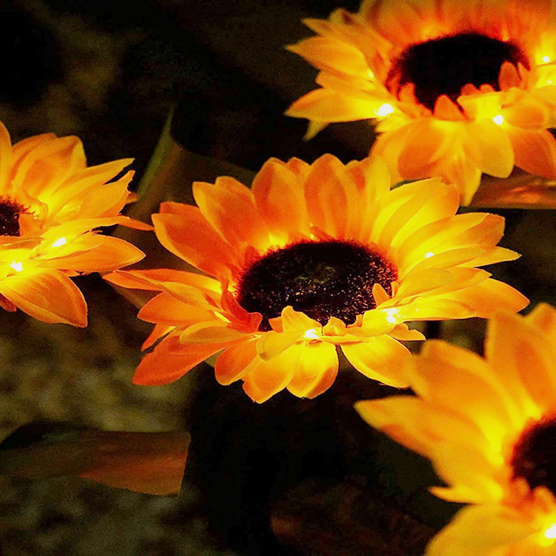 28'' Solar Powered Integrated LED Lawn Ornament