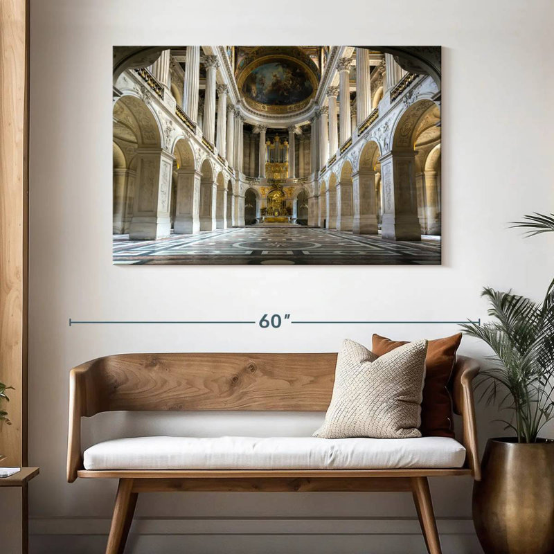 Versailles Interior, 32" H x 48" W