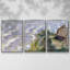 The Custom`s House At Varengaville, 1882, encadré sur toile, 3 pièces-1212550405-1212550404