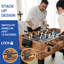 Table multi-jeux 48 po 4-en-1 TALLO