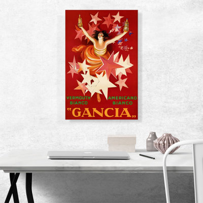 " Gancia 1902 " by Leonetto Cappiello