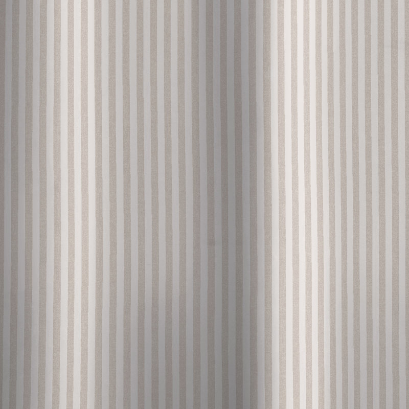 Timeless Stripe Shower Curtain, Beige
