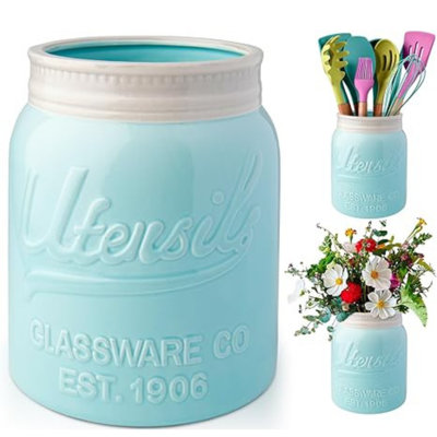 Ceramic Round Utensil Holders/Pots/Jars