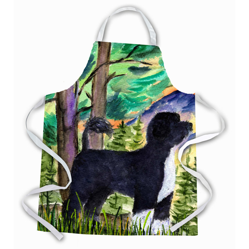 No Pattern Bib Apron