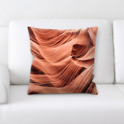 Stone Microsuede Reversible Throw Pillow