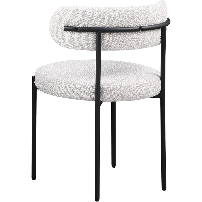 Chaises de salle à manger 2 pièces Modern, Crème, crème