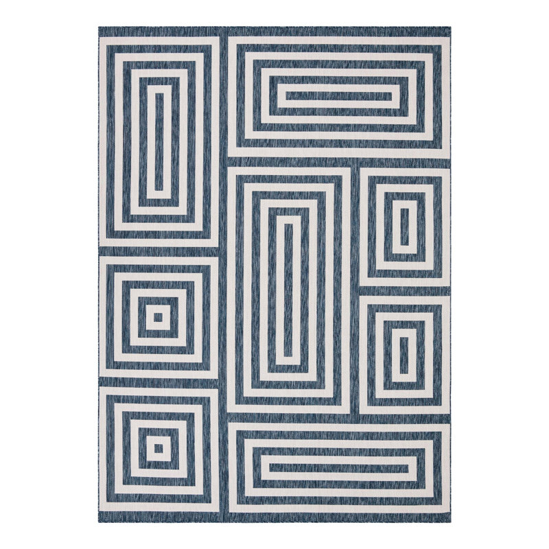 Forte Hower Indoor/Outdoor Area Rug, Rectangle 10' x 14'1"