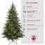 84cm H Lighted Artificial Spruce Christmas Tree