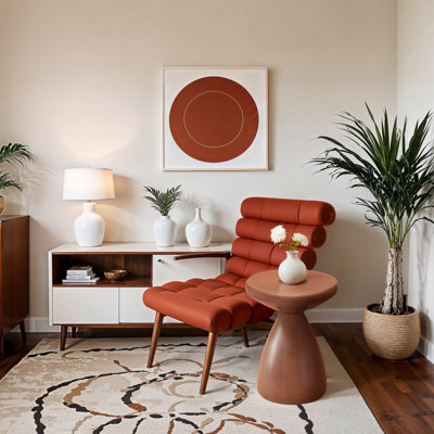 Table d'appoint en fer Anika Hendershot