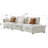 Annibella Upholstered Curved Sectional Reversible-90662439
