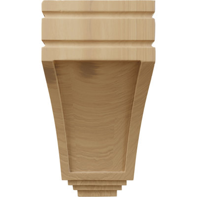 10.5'' H x 5'' W x 6'' D Wood Bracket / Corbel