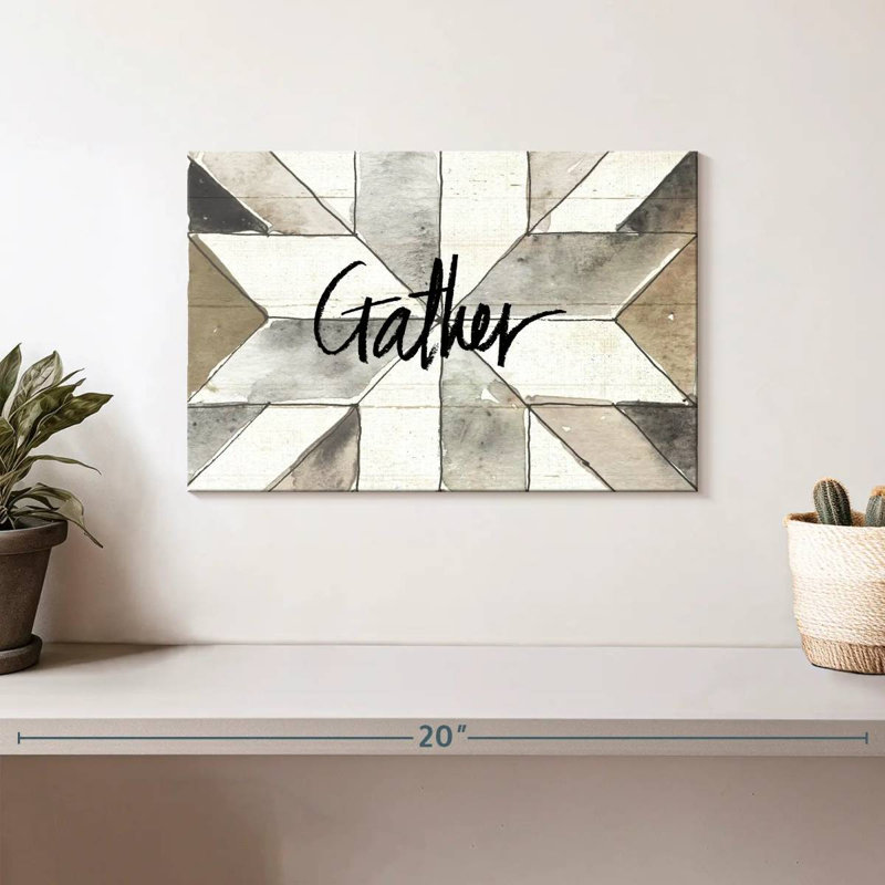«Farm Memories Gather», reproduction sur toile, H 8 po x l 12 po