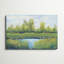 «Tranquil Park II», peinture sur toile-1905061629