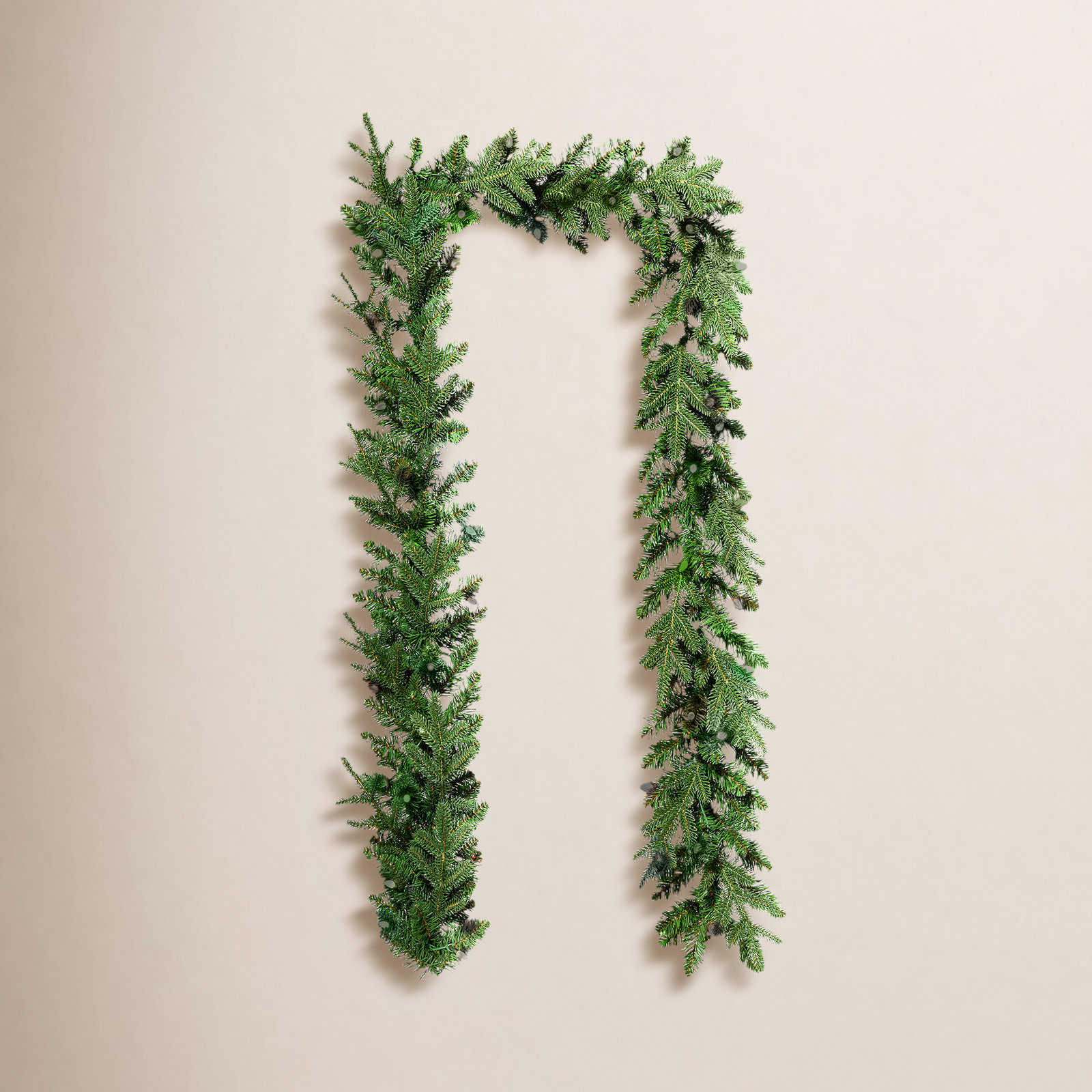 108" Pre-Lit Greenery Christmas Garland