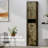 69" H Tall Bathroom Storage Cabinet With 2 Barn Doors And 1 Drawer, Narrow Storage Unit, Adjustable Shelves,Floor Cabinet For Bathroom, Living Room, Entryway,Kitchen-1496804130
