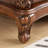 American-style Retro Solid Wood Carved Wardrobe