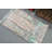Vintage Handwoven Turkish Prayer Rug Ideal for Small Area Decoration in Exquisite Design and Beautiful Colors