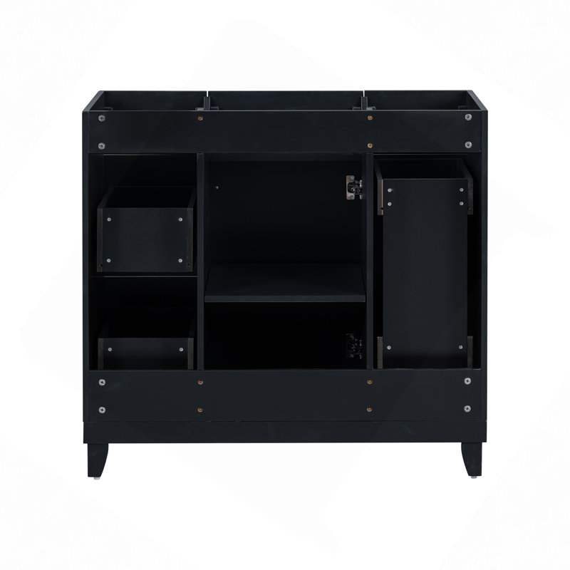 36" Bathroom Vanity(Sink Not Included)[Cabinet Only]
