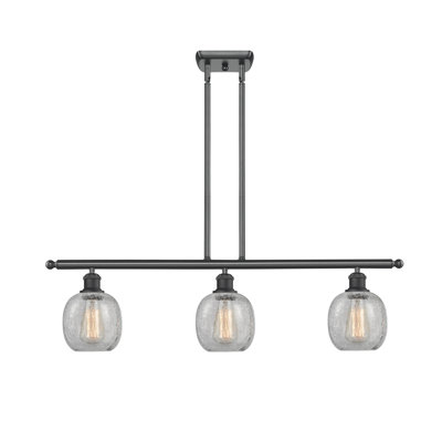 Carlucci 3 - Light Kitchen Island Pendant