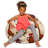 Bean Bag Chair for Kids, Teens, and Adults - Filled with Soft Beads, Includes Removable and Machine Washable Cover - Multiple Colors, Sizes and Fabrics including Soft Nylon & Canvas with Patterns-1785356745-1783236392