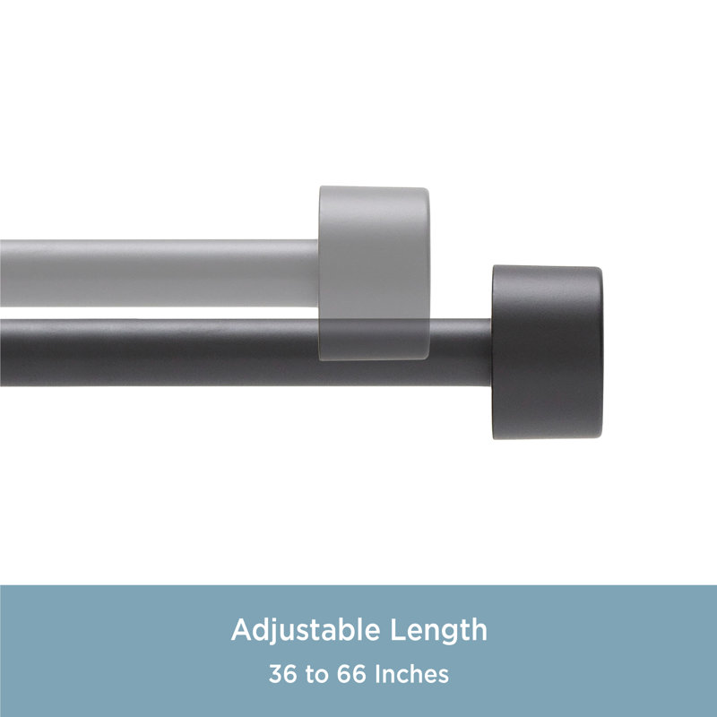 Kenney Cartwright 5/8" Standard Decorative Window Curtain Rod