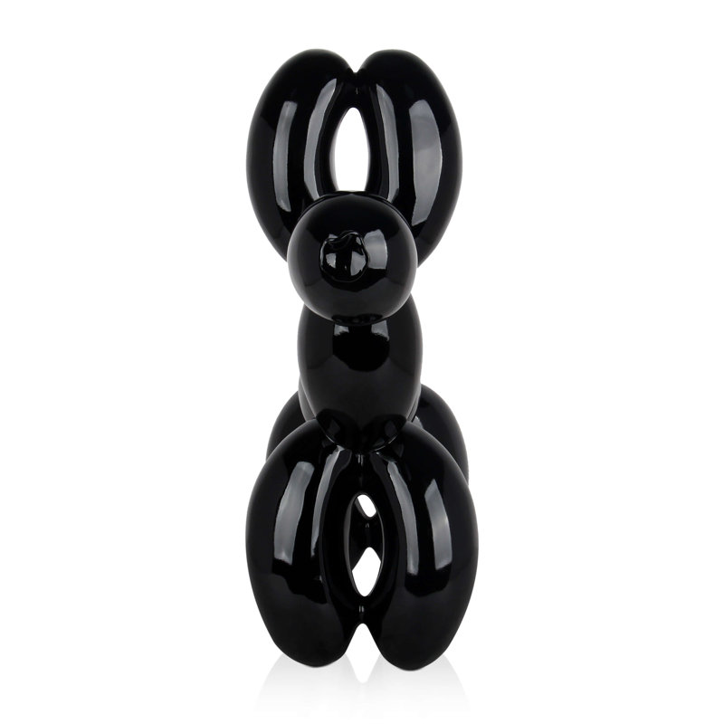 Aagje Animals Figurines & Sculptures, Black, 62cm H x 64cm W x 23cm D