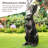 23''H MGO Bronze Standing Rabbit Statue
