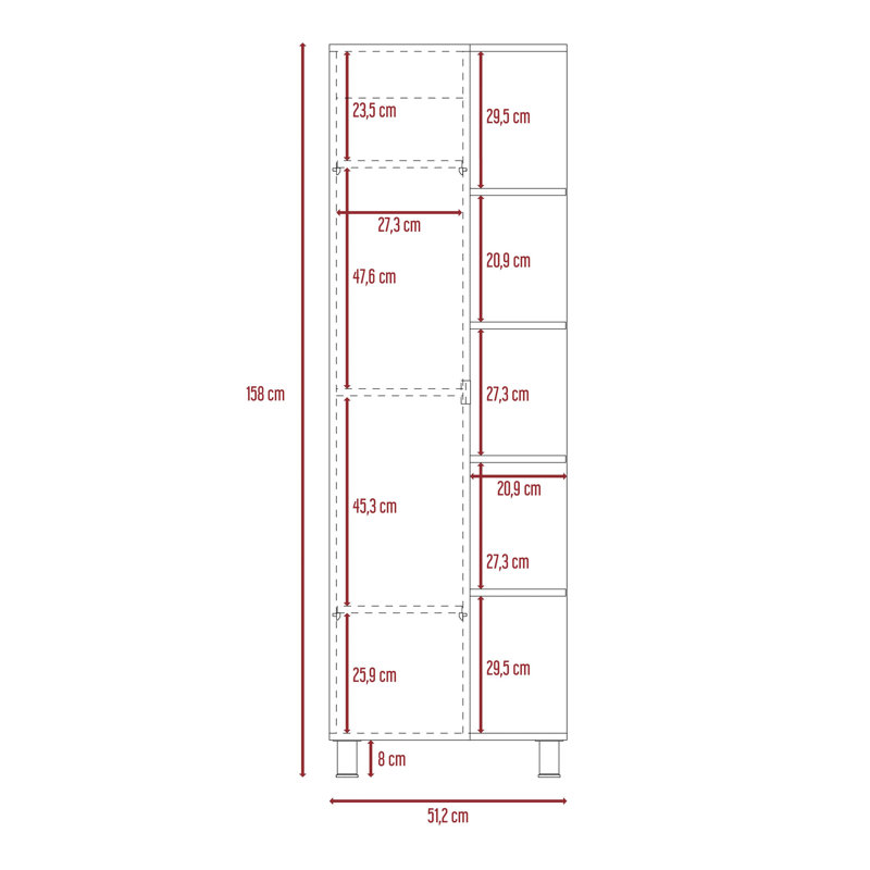 Abdias Wall Bathroom Storage Furniture Set
