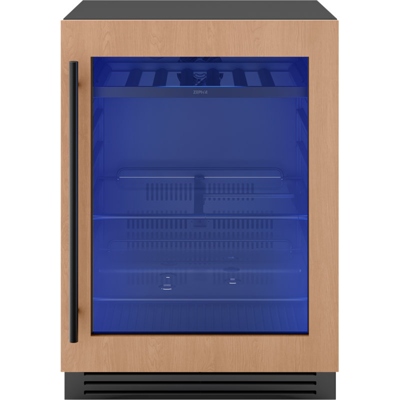 Presrv 24 in. 7-Bottle and 108-Can Single Zone Panel-Ready Beverage Cooler