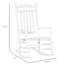 Traditional High-Back Rocking Chair-1064156852