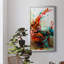 Aquamarine VII - Peinture sur toile encadrée-1127814252-1127814253