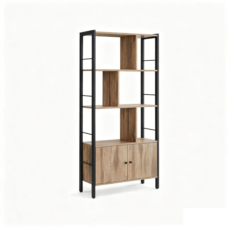 154.5 cm H x 74 cm W Steel Bookcase