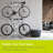 Four Bike Free-Standing Rack With Basket